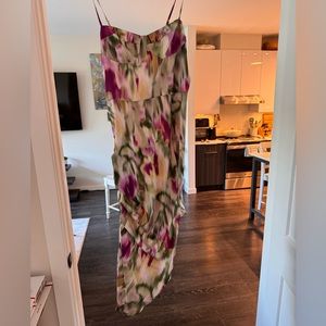 Cider multicolor midi dress